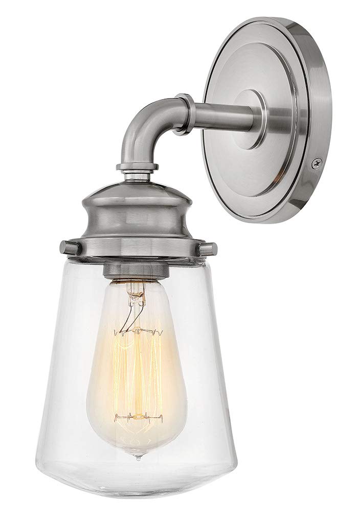 Hinkley Fritz Collection Brushed Nickel Bathroom Vanity Light Fixture - Perfect for Modern Bathroom & Powder Room Lighting