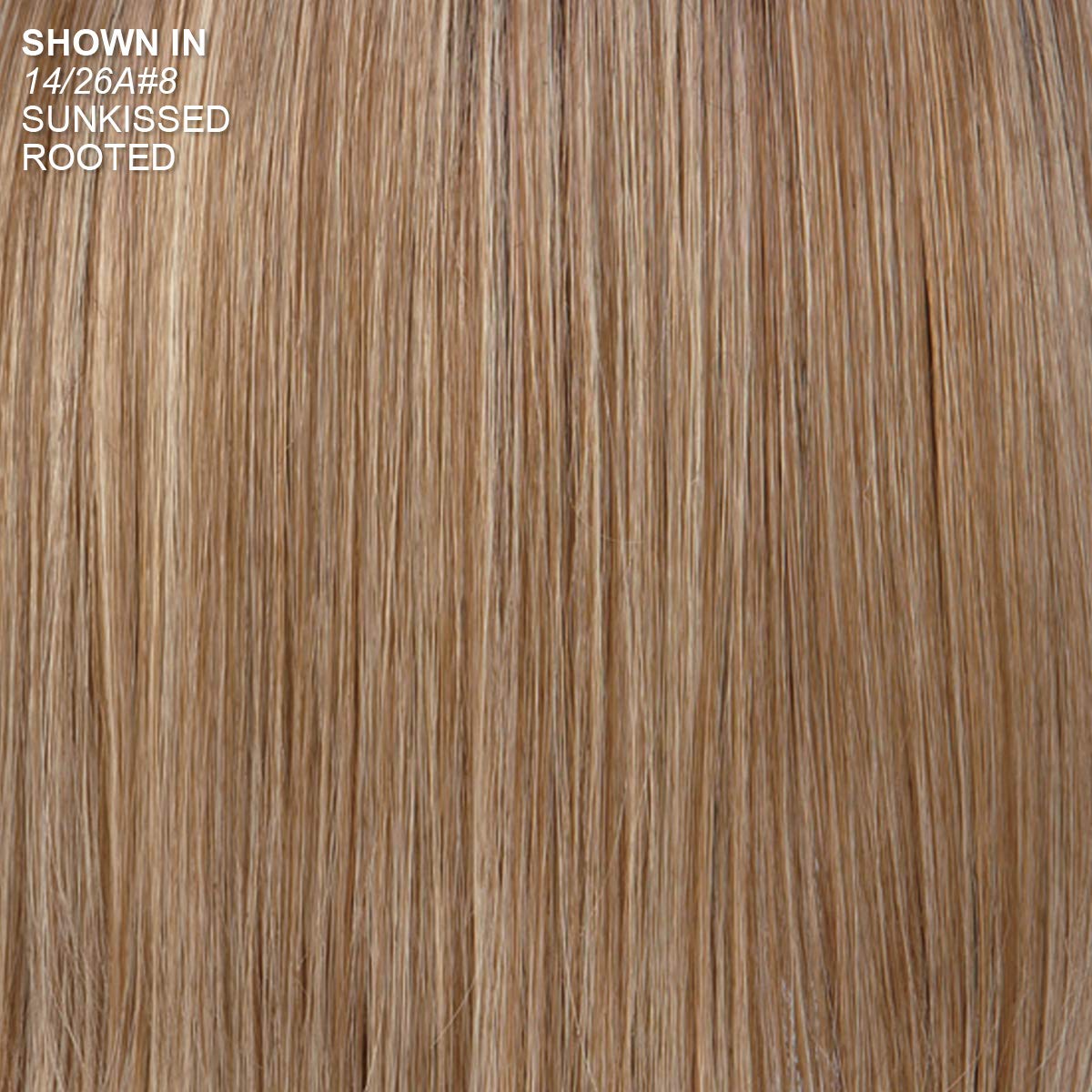 Paula Young Shannon Versafiber Wig - Heat-Resistant Straight Bob Wig with Multi-Tonal Blonde, Grey, Brown & Red Shades | Curlable Synthetic Hair for Daily Wear, Cosplay & Special Occasions
