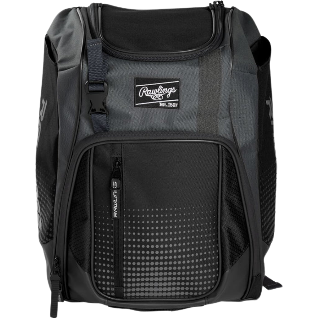 Rawlings Franchise Backpack - Durable Baseball Backpack for Players & Coaches - Perfect for Sports Gear, School & Travel