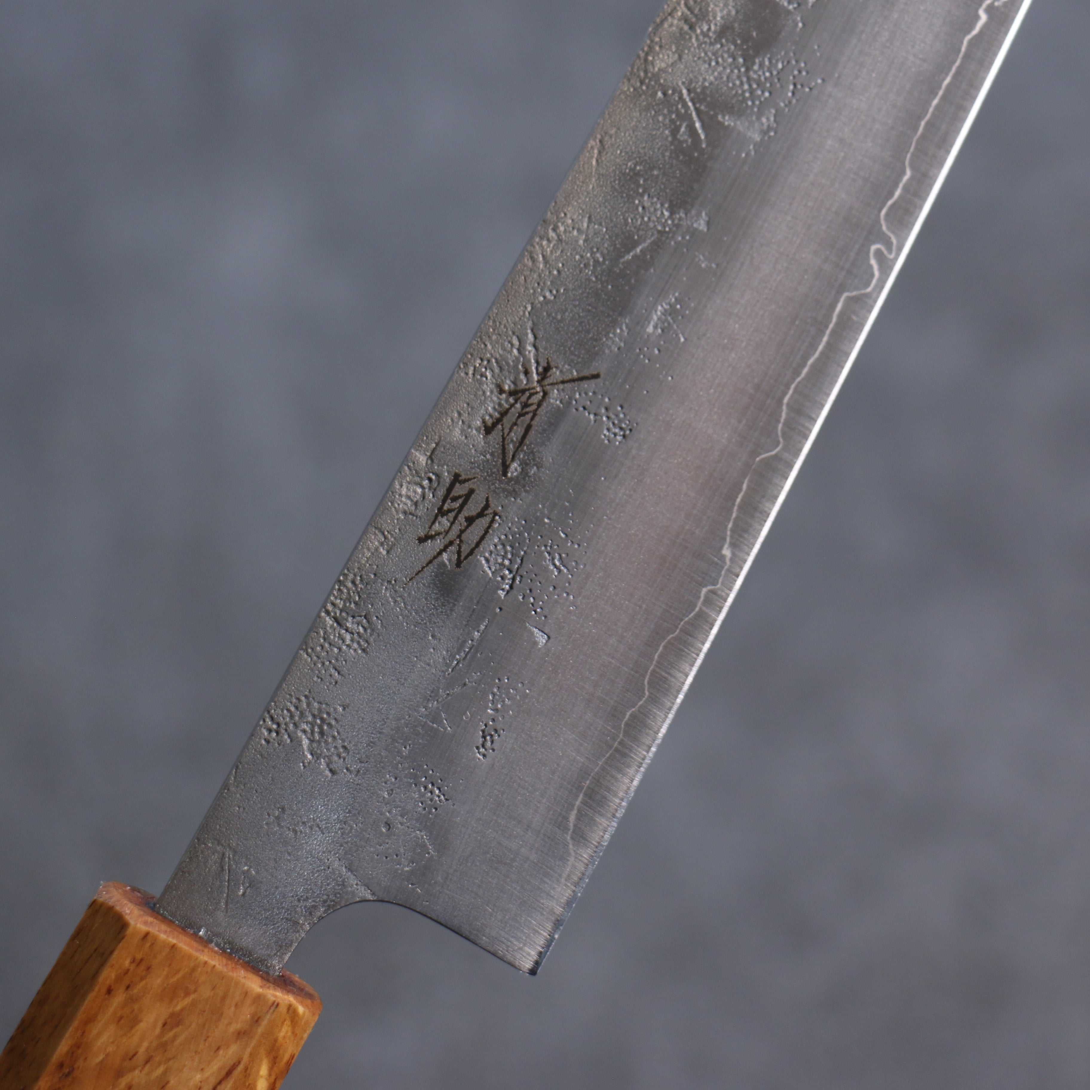 Premium Seisuke SLD Washiji Sujihiki 240mm Japanese Slicing Knife - High Carbon Steel Blade with Burnt Oak Handle - Perfect for Sushi, Sashimi & Meat Carving