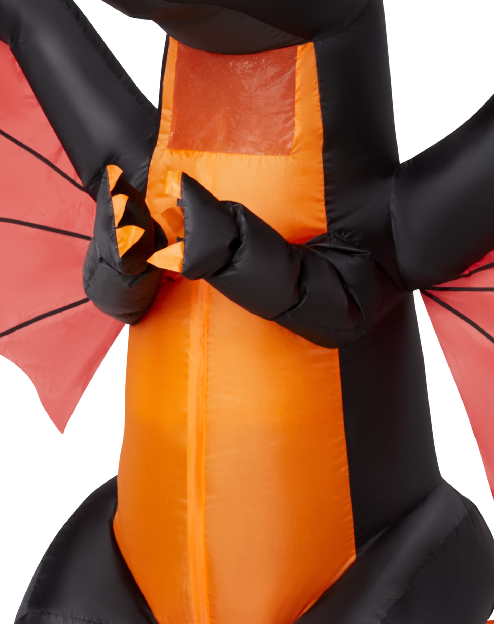 Inflatable Fire Dragon Costume for Kids - Halloween & Cosplay Fun