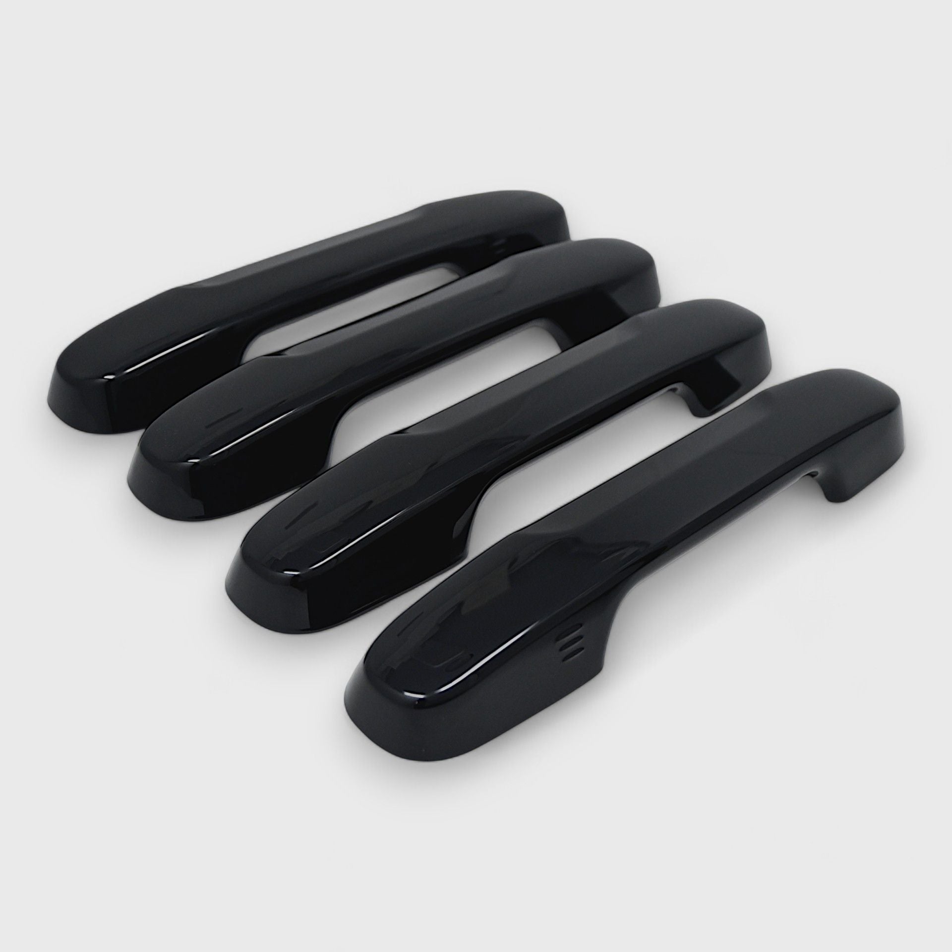 Gloss Black Chrome Delete Door Handle Cover Set with Keyless Sensors - DH6340BLK - Upgrade Your Car's Exterior Style (Perfect for Tesla, BMW, Mercedes & More)