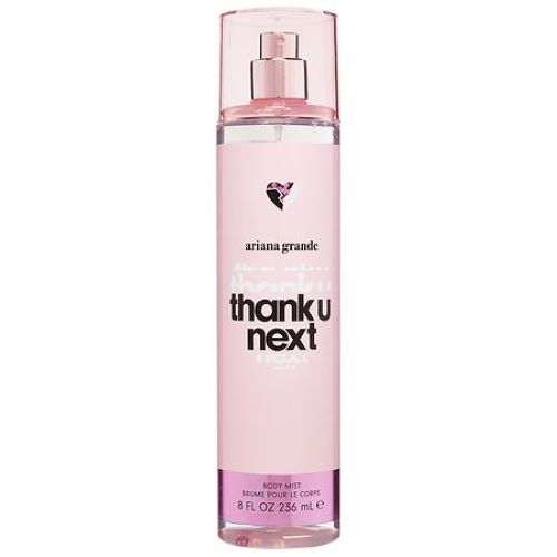Ariana Grande Thank You Next Body Mist for Women - 8oz / 236ml Floral Fruity Perfume Spray | Long Lasting Fragrance for Daily Wear, Date Night & Special Occasions
