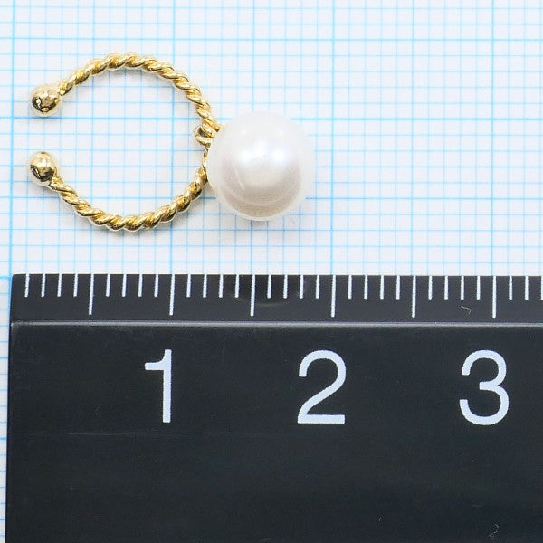 18K Yellow Gold Pearl Earrings for Women - Classic Elegant Stud Earrings Jewelry Gift for Wedding, Anniversary & Special Occasions