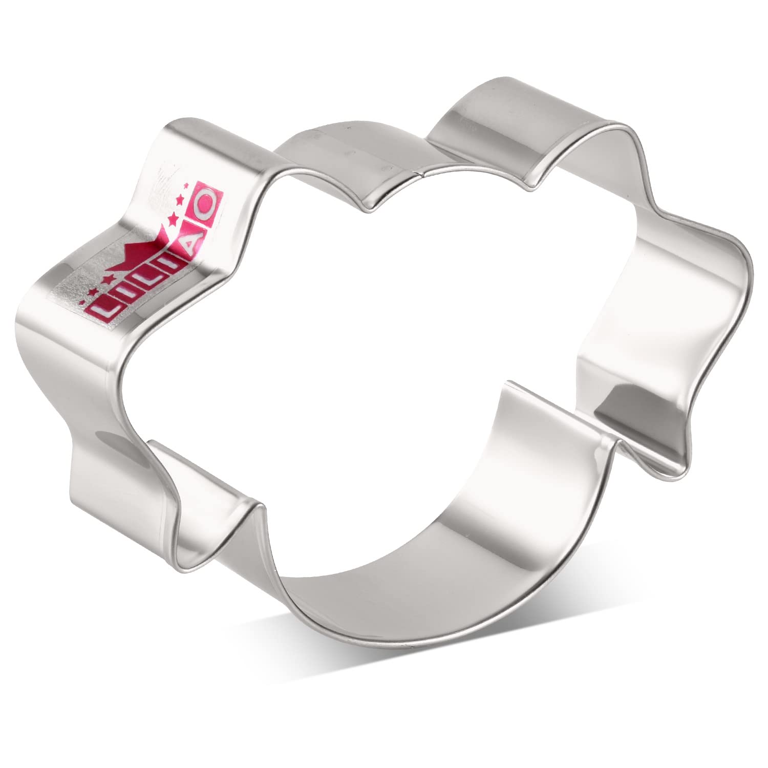 LILIAO Stainless Steel Dog Face Cookie Cutter Set - 4 x 2.7 Inches for Homemade Dog Biscuits & Pet Treats - Perfect for Baking, DIY Dog Cookies, and Puppy Birthday Parties