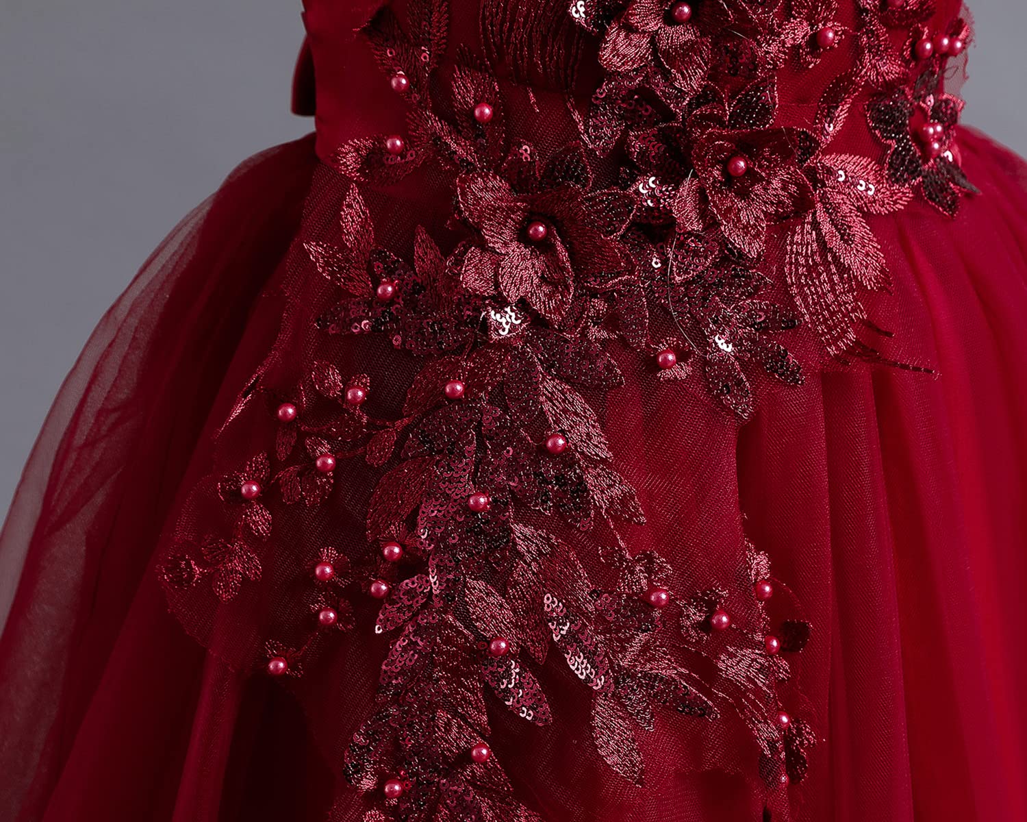 TTYAOVO Elegant Applique Prom Gowns for Girls | Luxury Wedding & Birthday Party Princess Dresses | Formal Evening Gowns for Homecoming, Quinceañera & Special Occasions