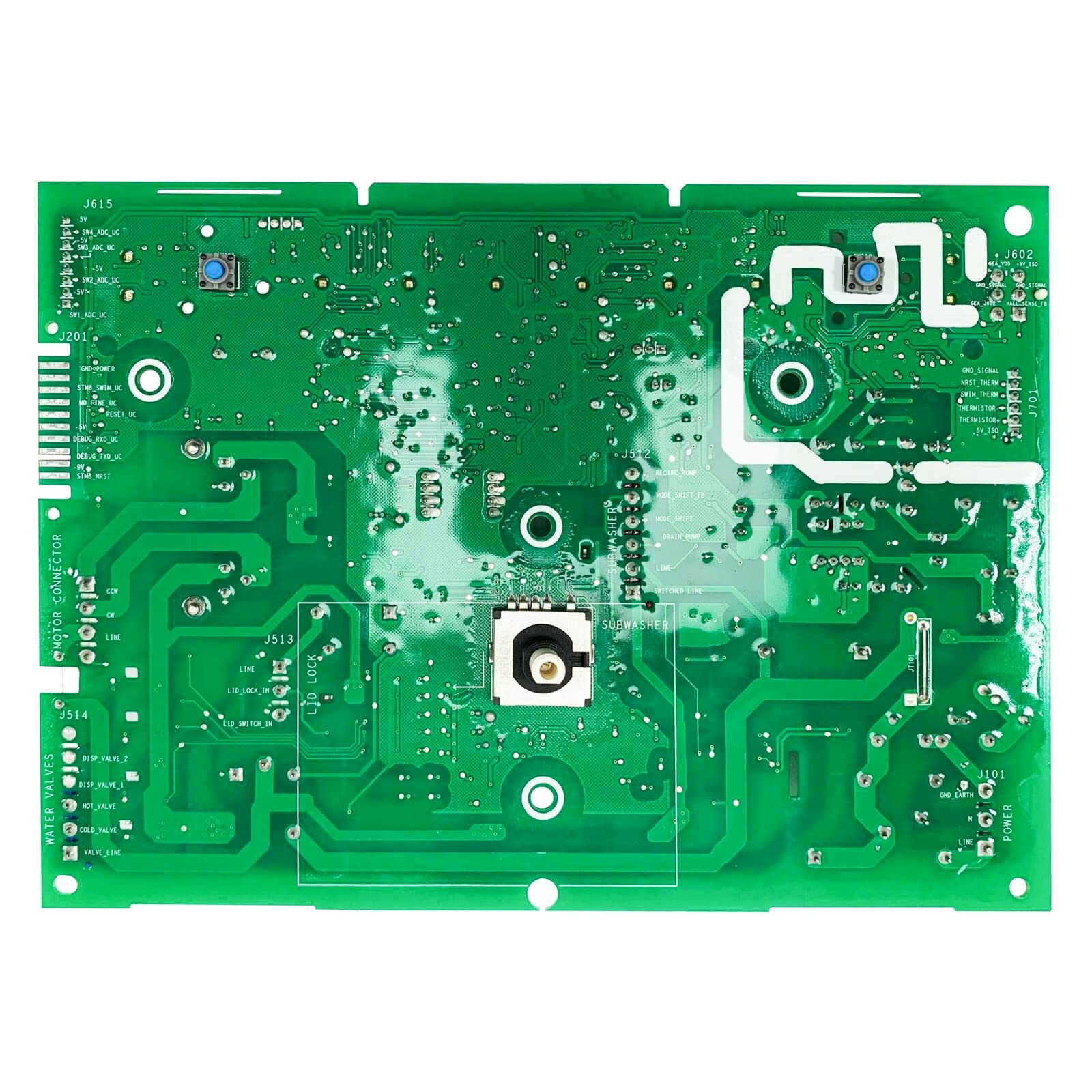 GE Washing Machine Control Board Replacement - Compatible with WH22X32357, WH22X29556, WH18X28174, WH18X281 - Perfect for DIY Washer Repairs & Home Appliance Maintenance