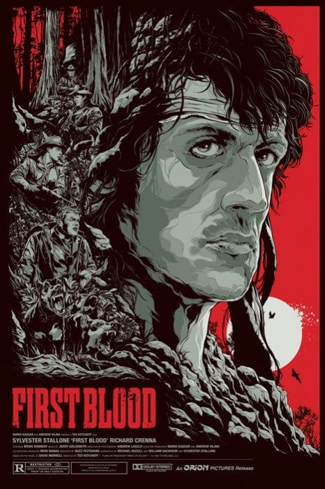 First Blood (Variant) - Classic Action Movie for Home Entertainment & Collector's Edition