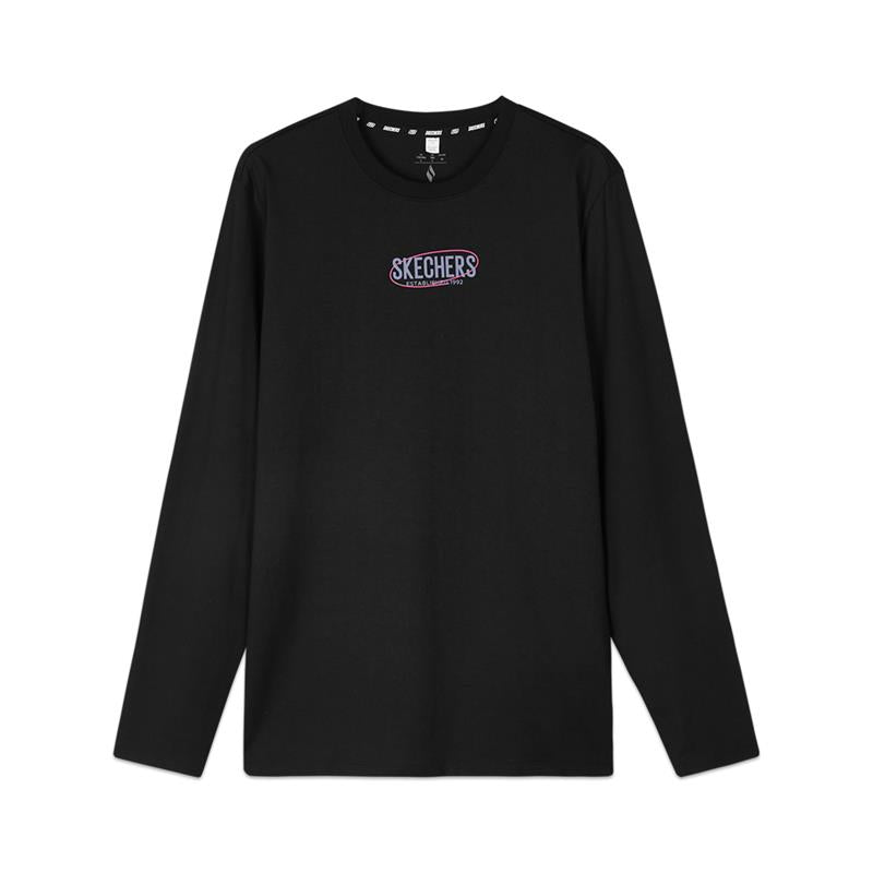 Premium Long Sleeve T-Shirt for Men - Soft Cotton Crewneck Tee L124M042/0018 | Comfortable Casual Wear for Everyday, Work & Outdoor Activities