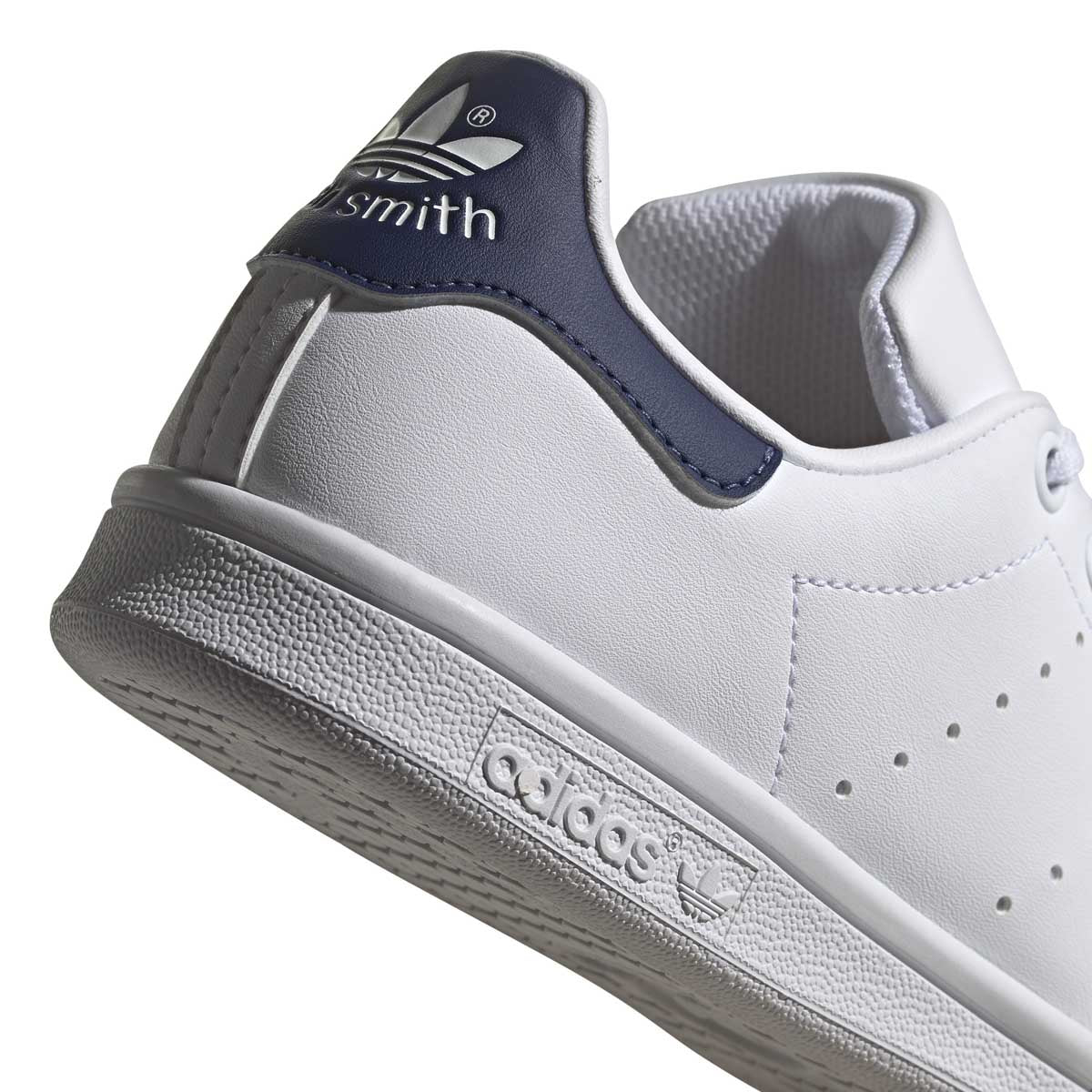 Kids Stan Smith Sneakers in White & Dark Blue - Comfortable & Stylish for School, Play & Everyday Wear