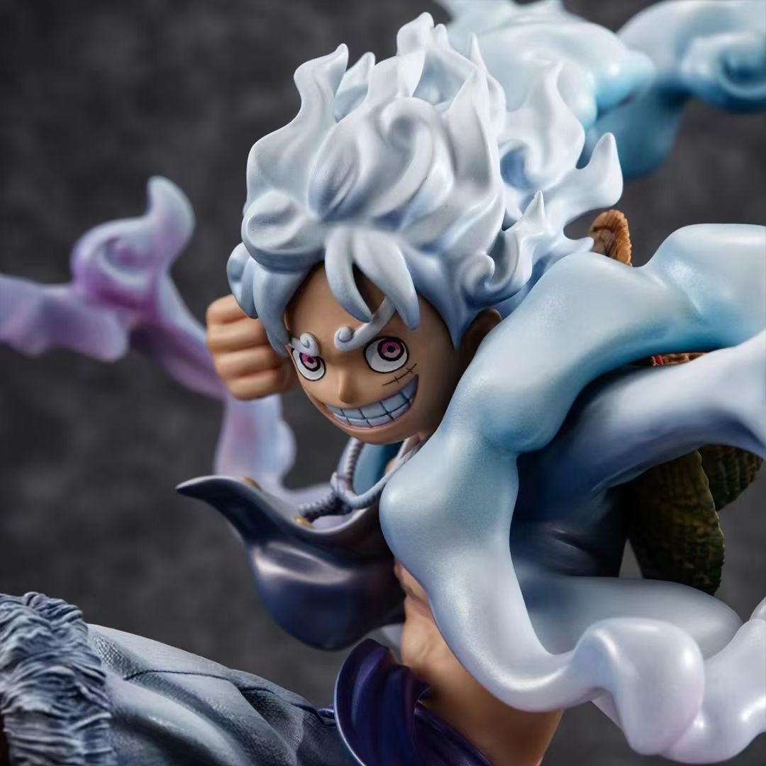 Official MEGAHOUSE Gear 5 Monkey D Luffy Anime Figure - Limited Edition Collectible for One Piece Fans | Perfect for Display, Anime Collections & Gift Giving