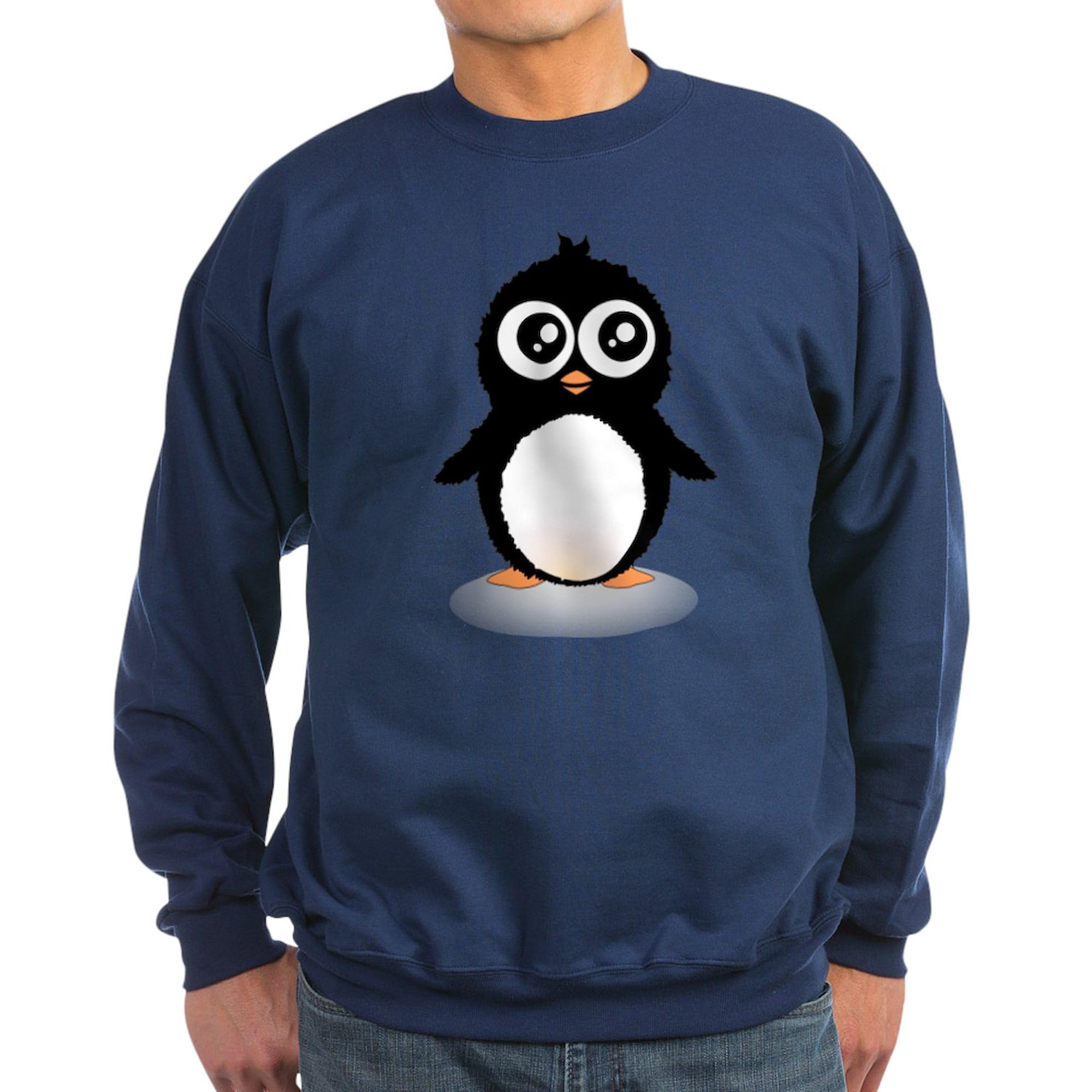 Cute Penguin Sweatshirt for Women & Men - Soft Classic Crewneck Pullover | Cozy Casual Wear for Winter, Christmas Gifts & Penguin Lovers
