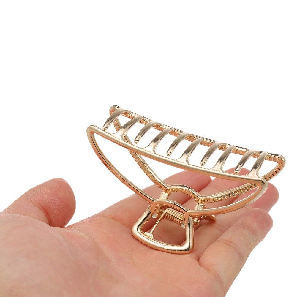 Metal Hair Clips for Women - Strong Grip Claw Clips for Styling & Updos