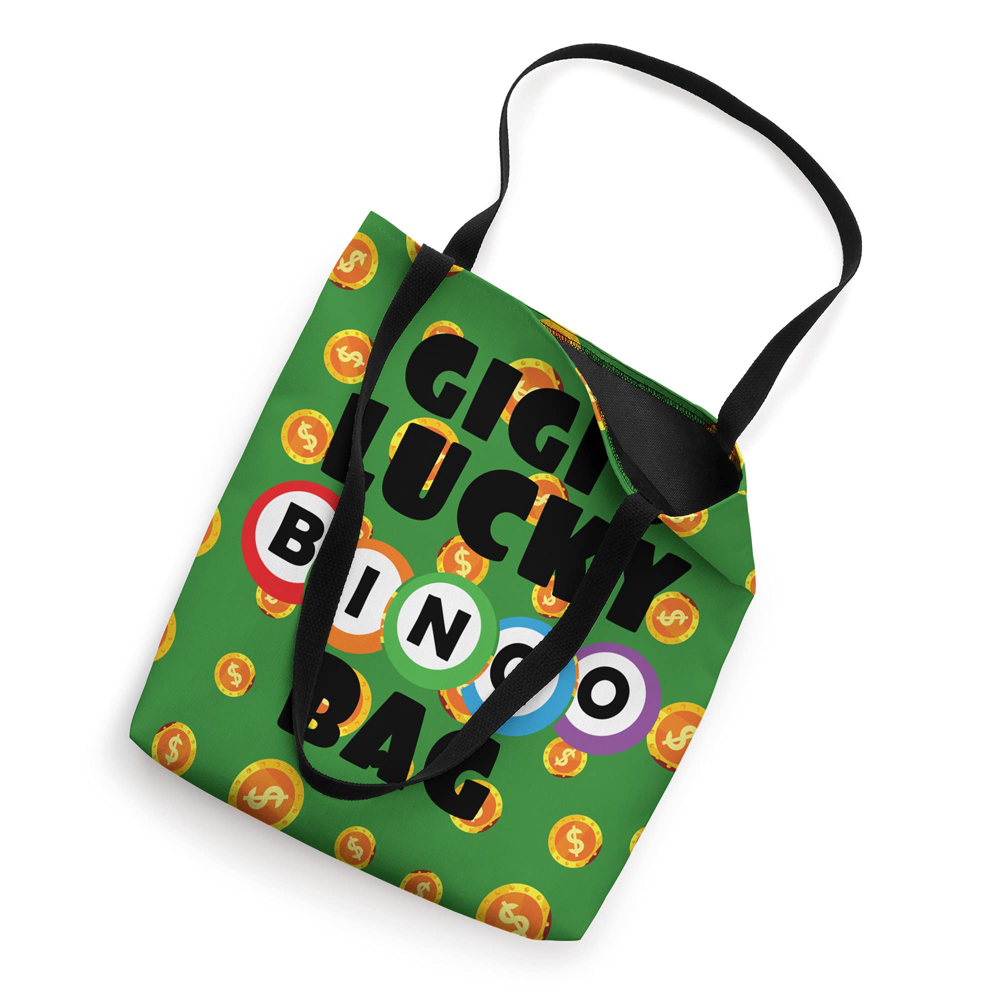 Gigi's Lucky Bingo Tote Bag - Large Bingo Game Accessories for Women, Bingo Lovers & Bingo Halls - Perfect for Bingo Nights, Parties & Casino Events