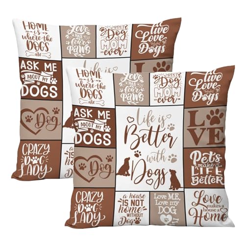 Brown and White