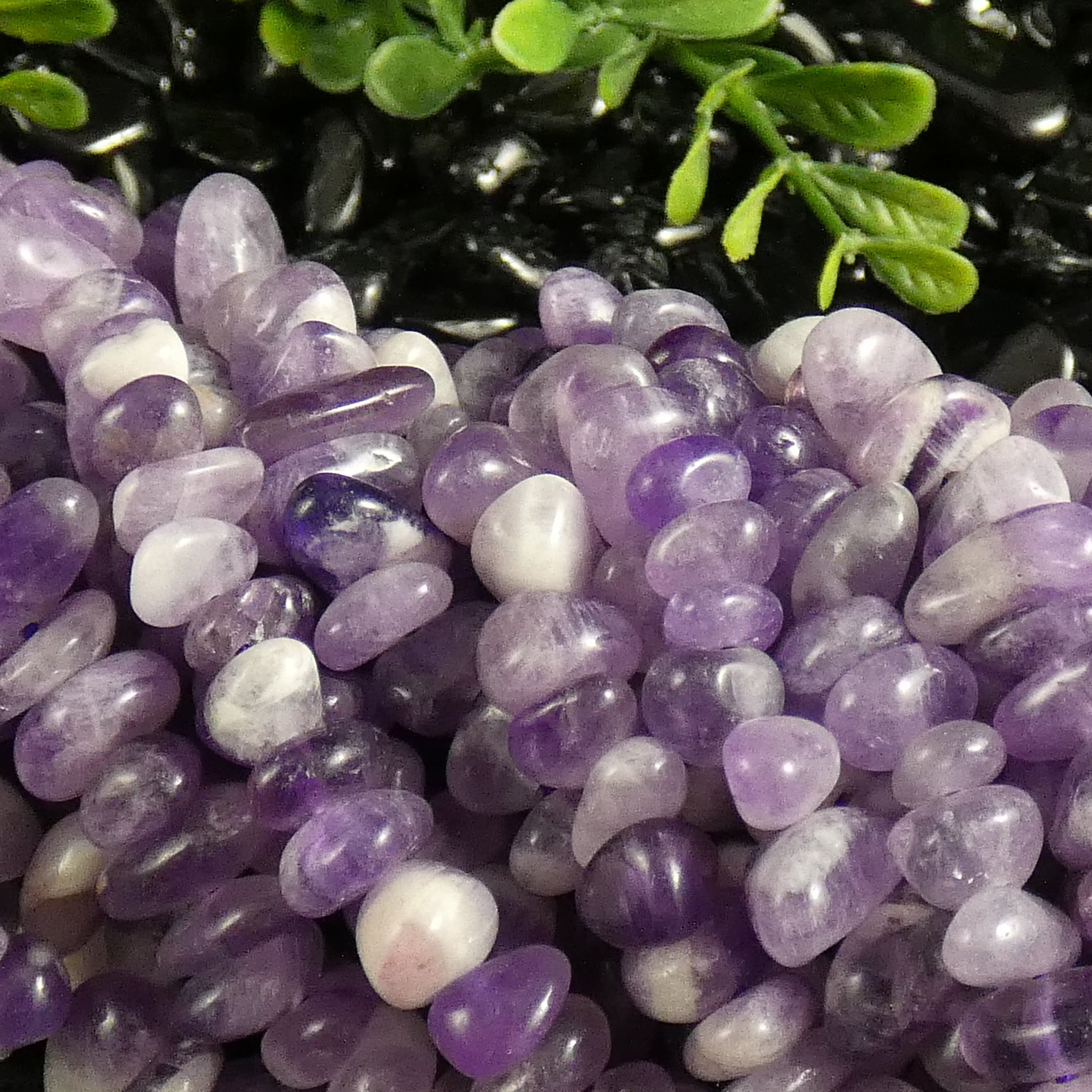 Chevron Amethyst Nugget Beads for Jewelry Making - Natural Gemstone Beads for DIY Bracelets, Necklaces & Crafts - Perfect for Boho, Healing Crystal & Spiritual Jewelry Designs