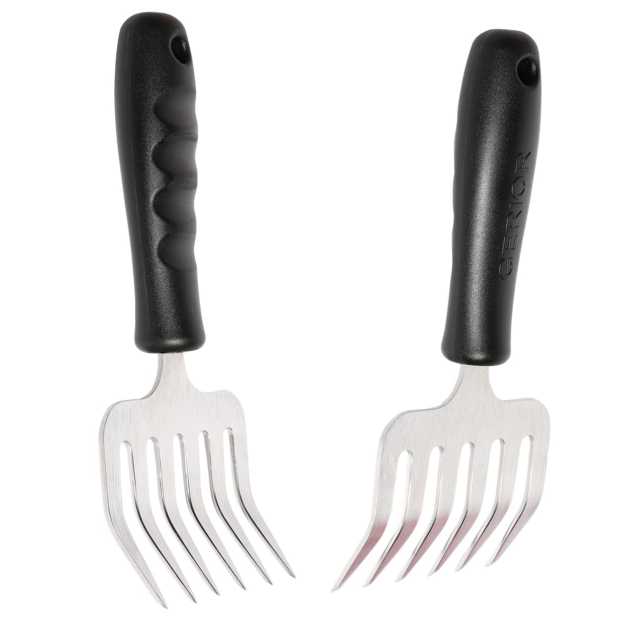Stainless Steel Meat Shredder Claws for Pulled Pork, Chicken, Turkey - Heavy Duty BBQ Bear Claws for Shredding, Lifting & Serving - Perfect for BBQ, Grilling & Food Prep at Home or Outdoor Parties