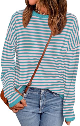 Pink Blue Striped