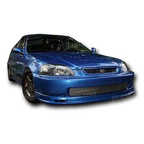 M-Spec Style Front Bumper Lip For Honda Civic 1996-1998 - Aggressive Body Kit Upgrade for Enhanced Style & Protection - Perfect for Car Shows, Street Racing & Daily Driving