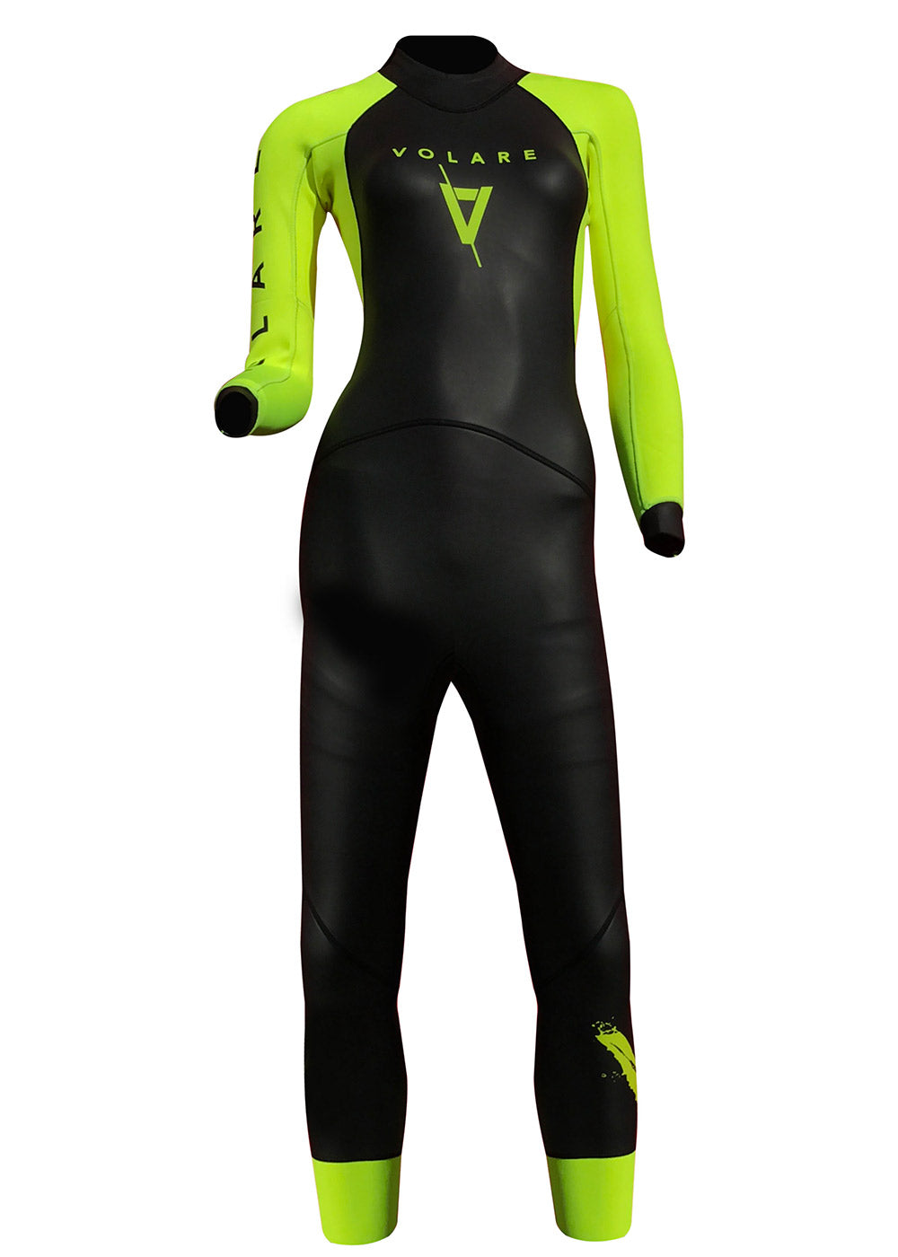 Volare V1 Women's 3/2mm Triathlon Wetsuit - Premium Neoprene Swim Wetsuit for Open Water Swimming, Surfing & Water Sports - Perfect for Triathletes & Competitive Swimmers