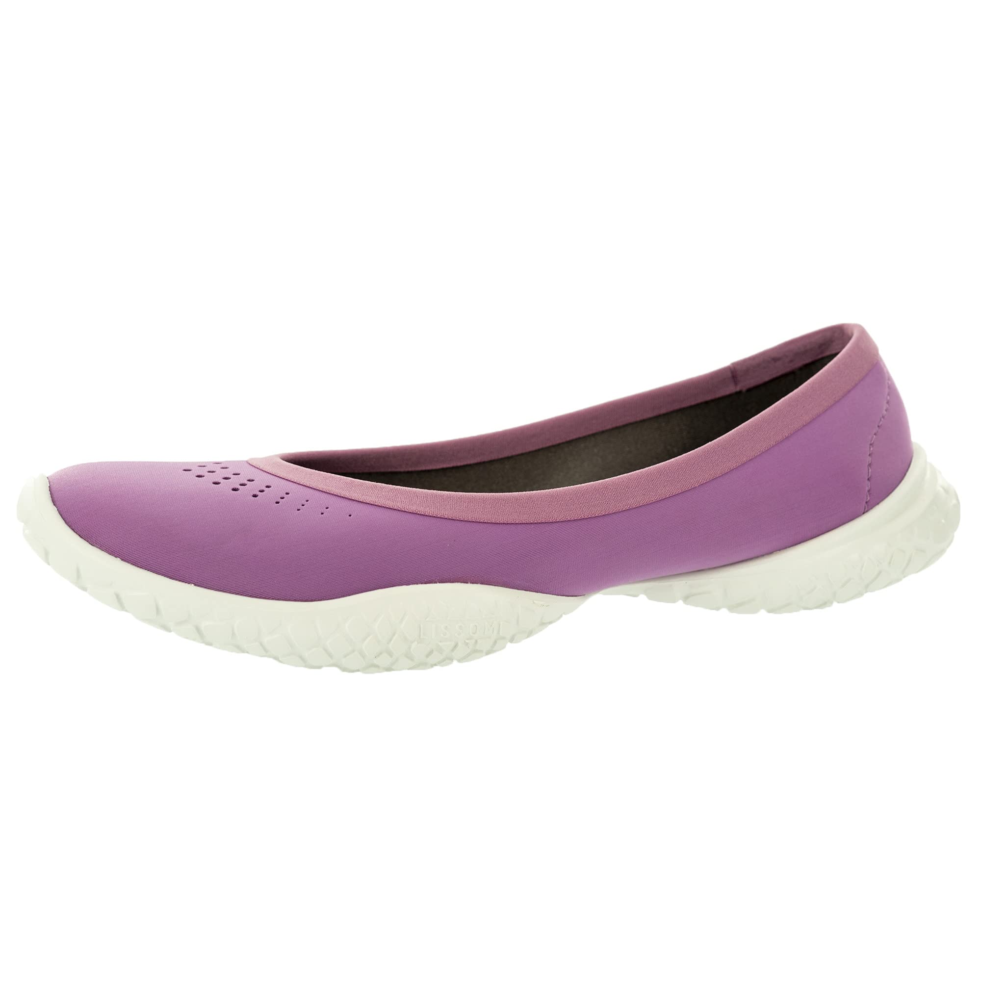 LISSOM Women's Ballet Flats - Lightweight Slip-On Comfortable Shoes with Stretchy & Flexible Design, Machine Washable for All-Day Wear | Perfect for Work, Travel, and Casual Outfits