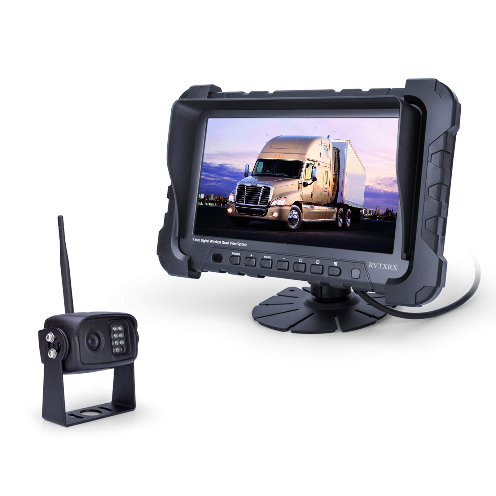 720P Wireless Backup Camera System with Infrared Night Vision & Wide Viewing Angle - 7