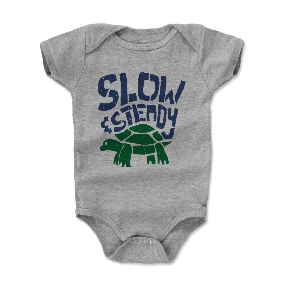 Bald Eagle Motivational Baby Onesie & Shirts for Boys & Girls (3-24 Months) - Slow and Steady Wins The Race - Perfect for 4th of July, Memorial Day & Patriotic Holidays