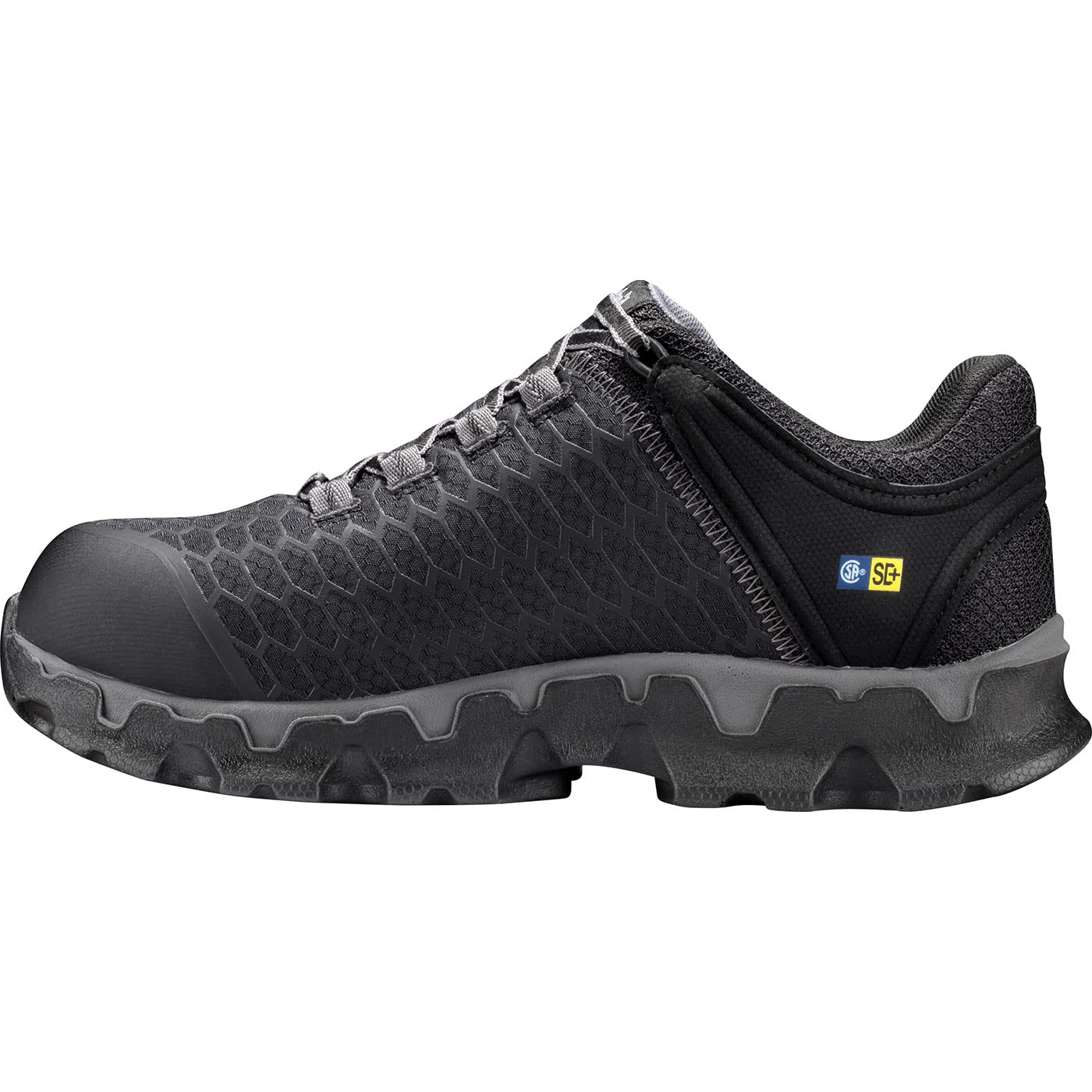 Timberland PRO Women's Powertrain Sport Alloy Safety Toe Work Shoes - Static Dissipative Industrial Athletic Shoes for Women | Perfect for Construction, Warehouse & Factory Work