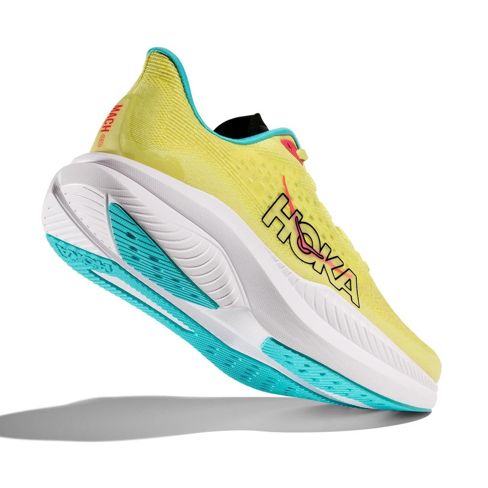M Mach 6 Yuzu Cielo Blue Running Shoes - Lightweight Performance Sneakers for Men & Women - Perfect for Jogging, Gym Workouts & Daily Wear