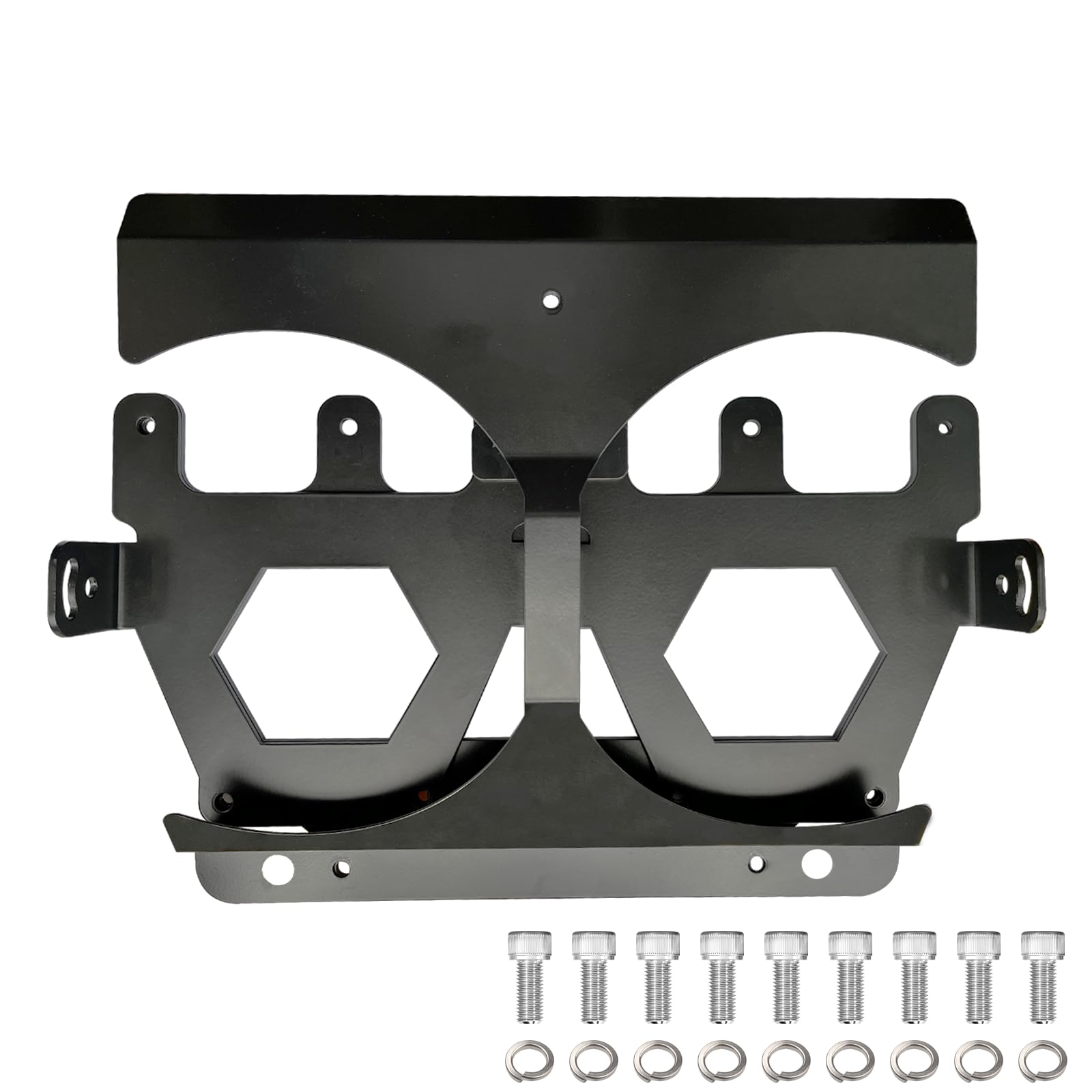 Baja LP6 Headlight Bracket for 2015-2023 Harley Davidson Road Glide | Compatible with Baja Lighting LP6 LED Lights | Upgrade Motorcycle Lighting for Night Rides & Off-Road Adventures