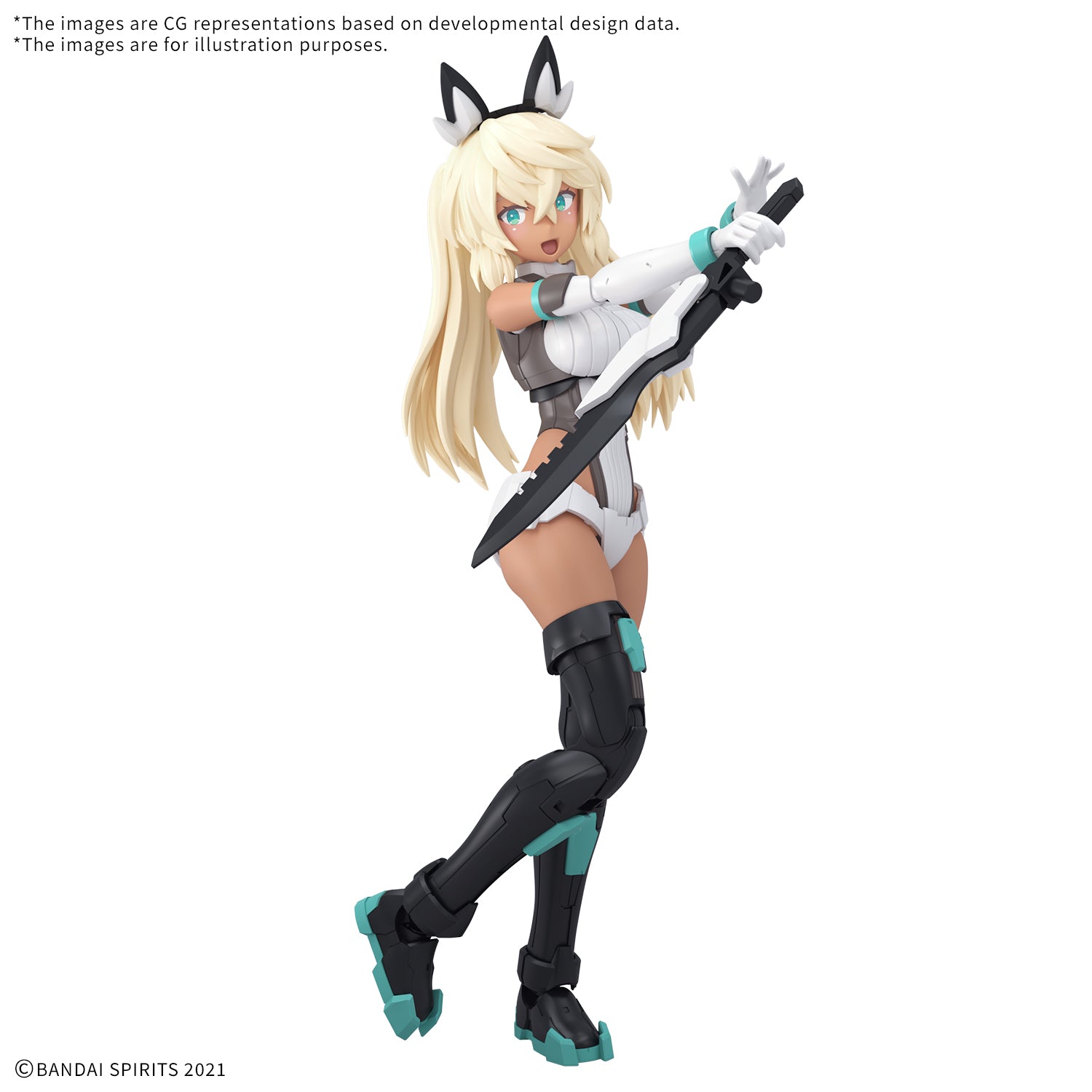 Bandai 30 Minutes Sisters 30MS #16 SIS H00 Sestieh (Color C) Model Kit - Anime Action Figure for Collectors & Hobbyists - Perfect for Display & Customization (Japan Version)