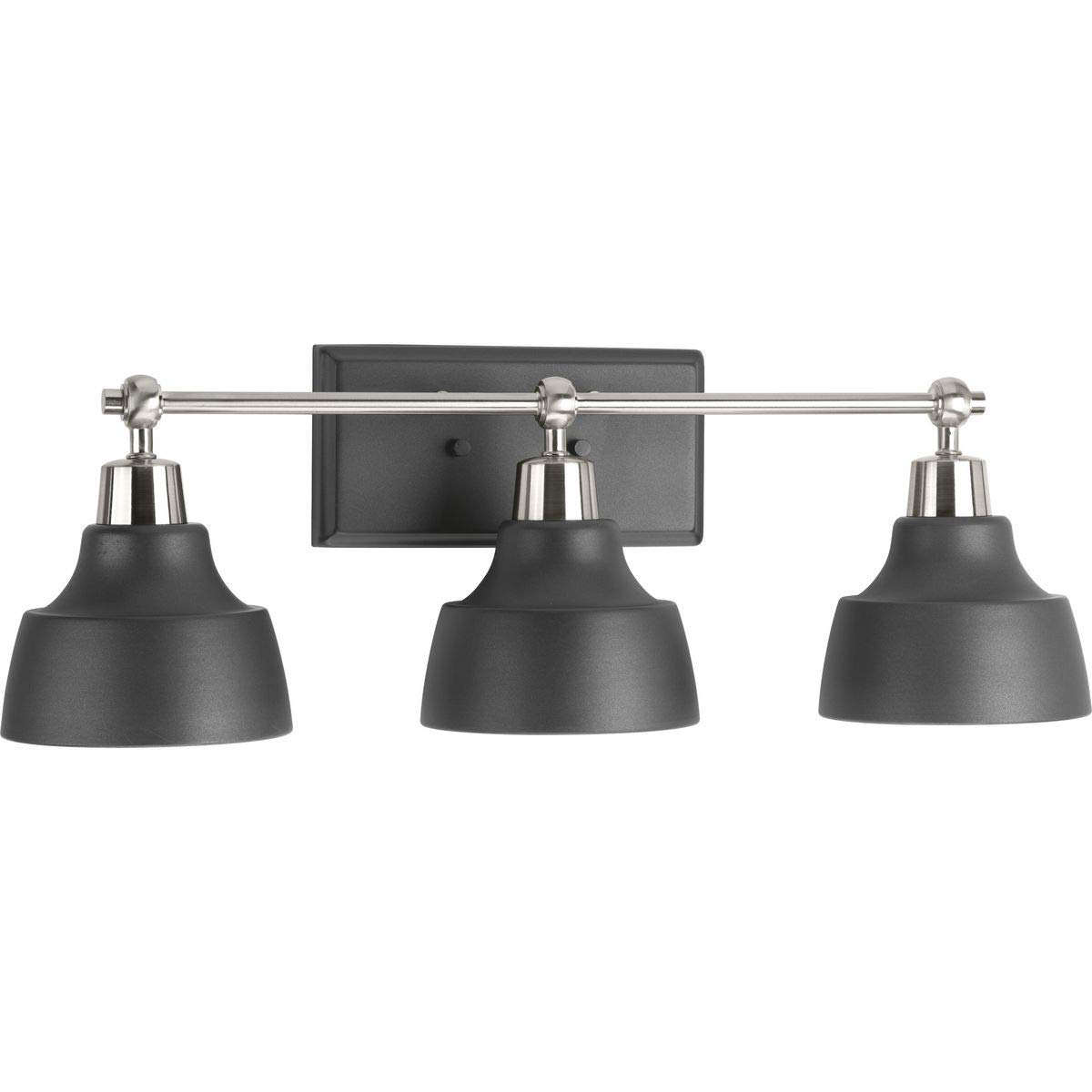 Progress Lighting P300041-009 Bramlett Bath & Vanity Light Fixture in Brushed Nickel - 8.38