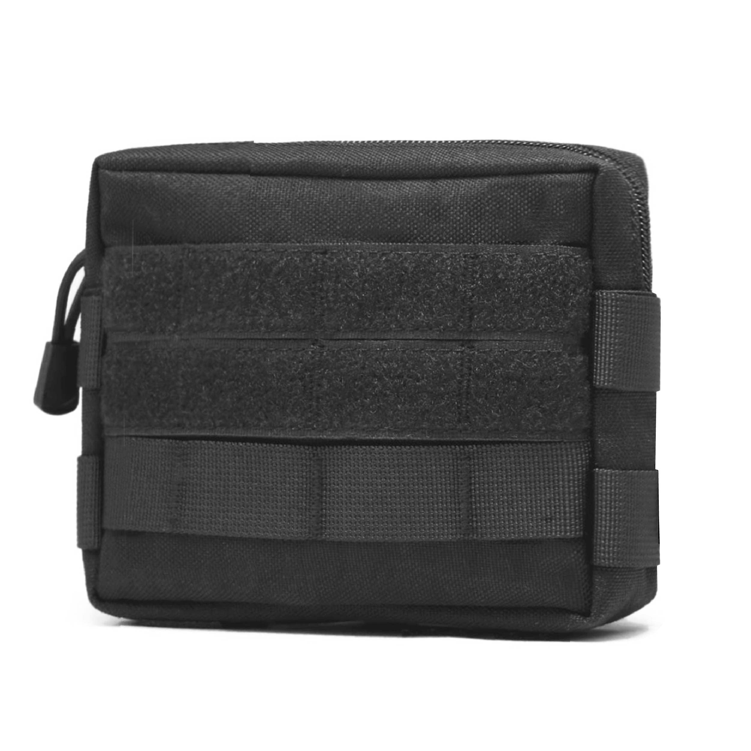 Azarxis MOLLE Pouches - Tactical Compact EDC Utility Pouch Waist Bag for Military Backpack | Durable Storage Organizer for Gear, Gadgets & Sundries | Perfect for Outdoor Adventures, Hiking & Camping