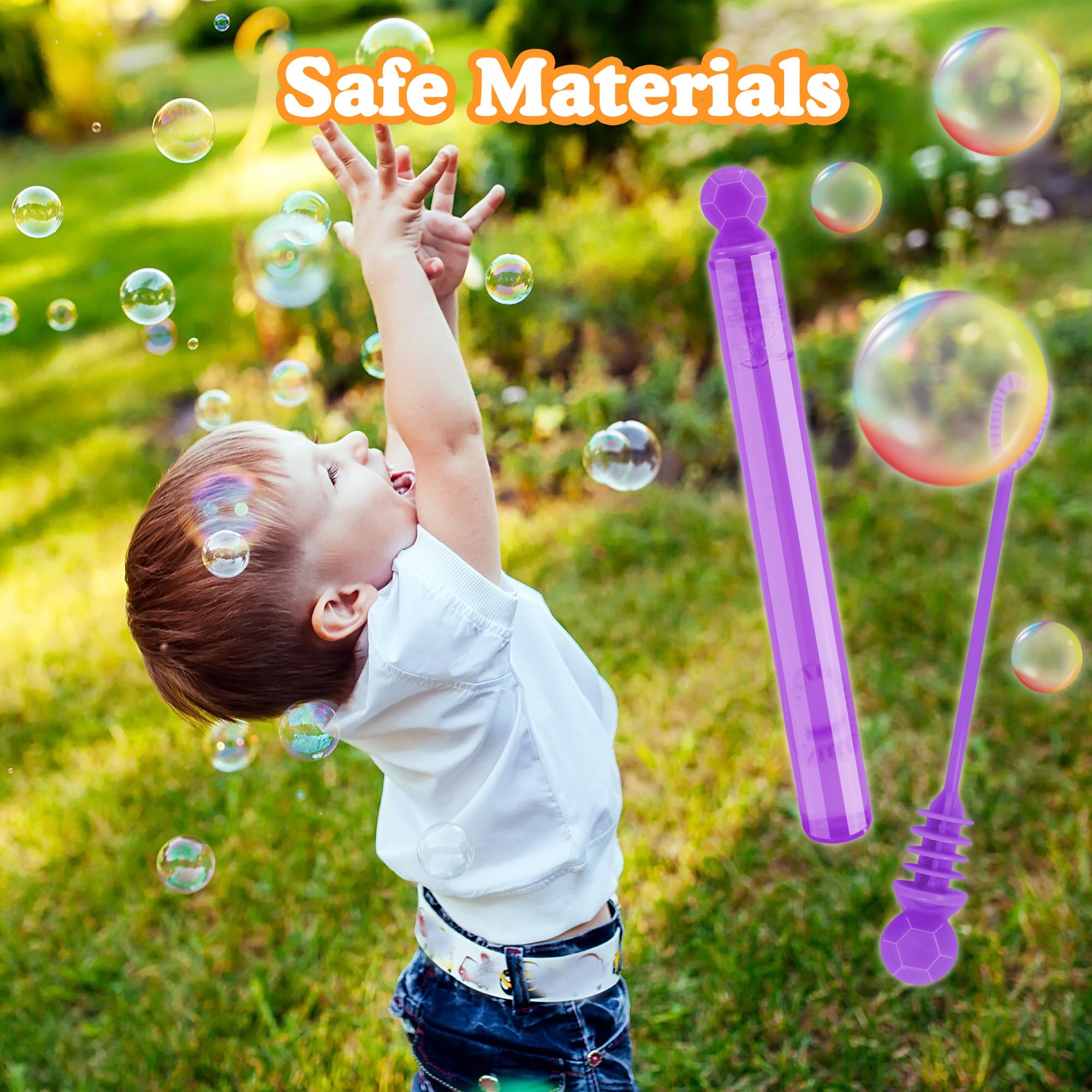 32 Pack 8 Color Diamond Theme Mini Bubbles - Bulk Water Park Bubbles for Wedding, Birthday Party, Easter Basket Fillers & Kids Game Prizes - Fun Outdoor Play & Party Favors