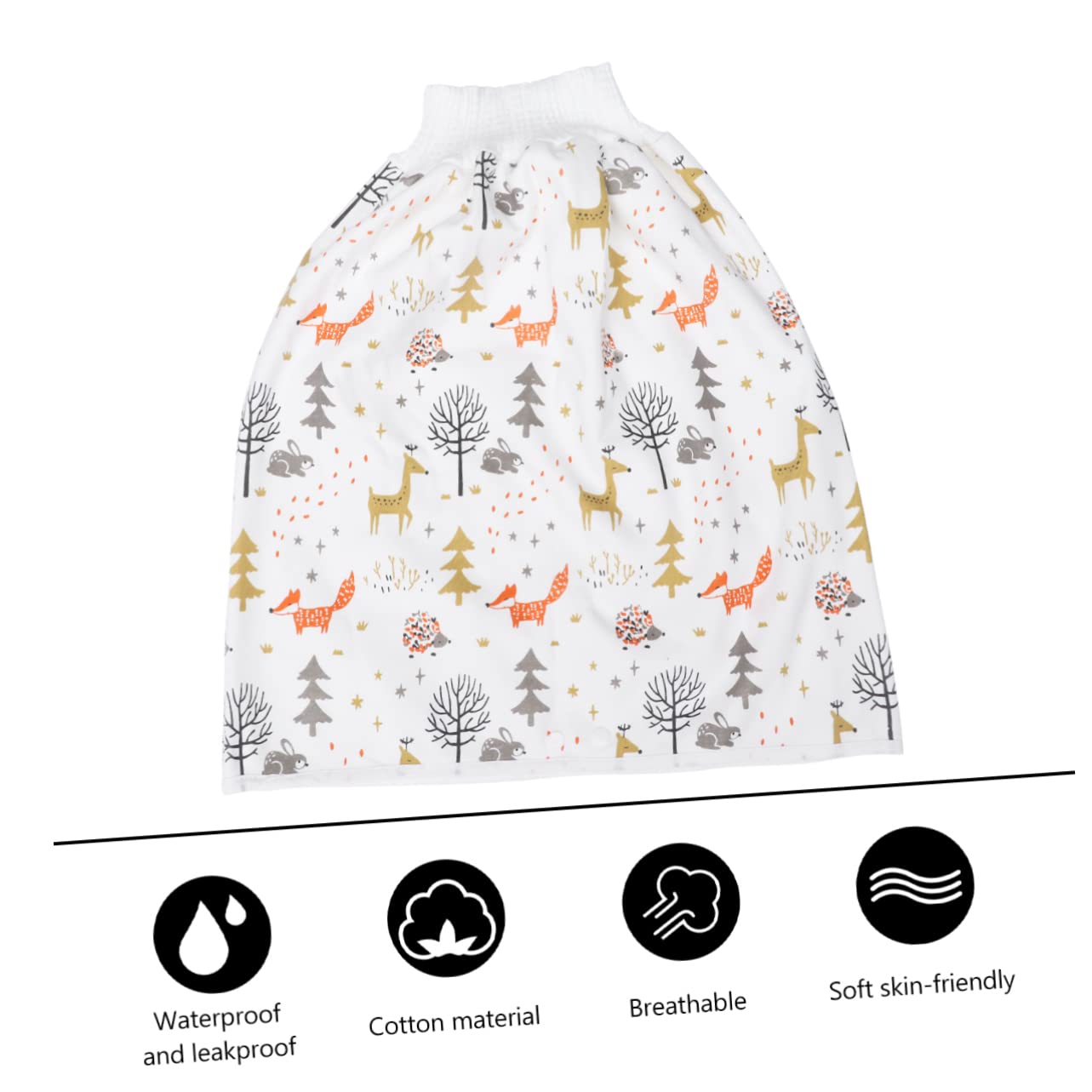 Vaguelly 3-Pack Washable Cotton Training Pants for Adults - Reusable Cloth Diapers for Incontinence & Bedwetting - Perfect for Overnight Protection, Postpartum Care & Elderly Use