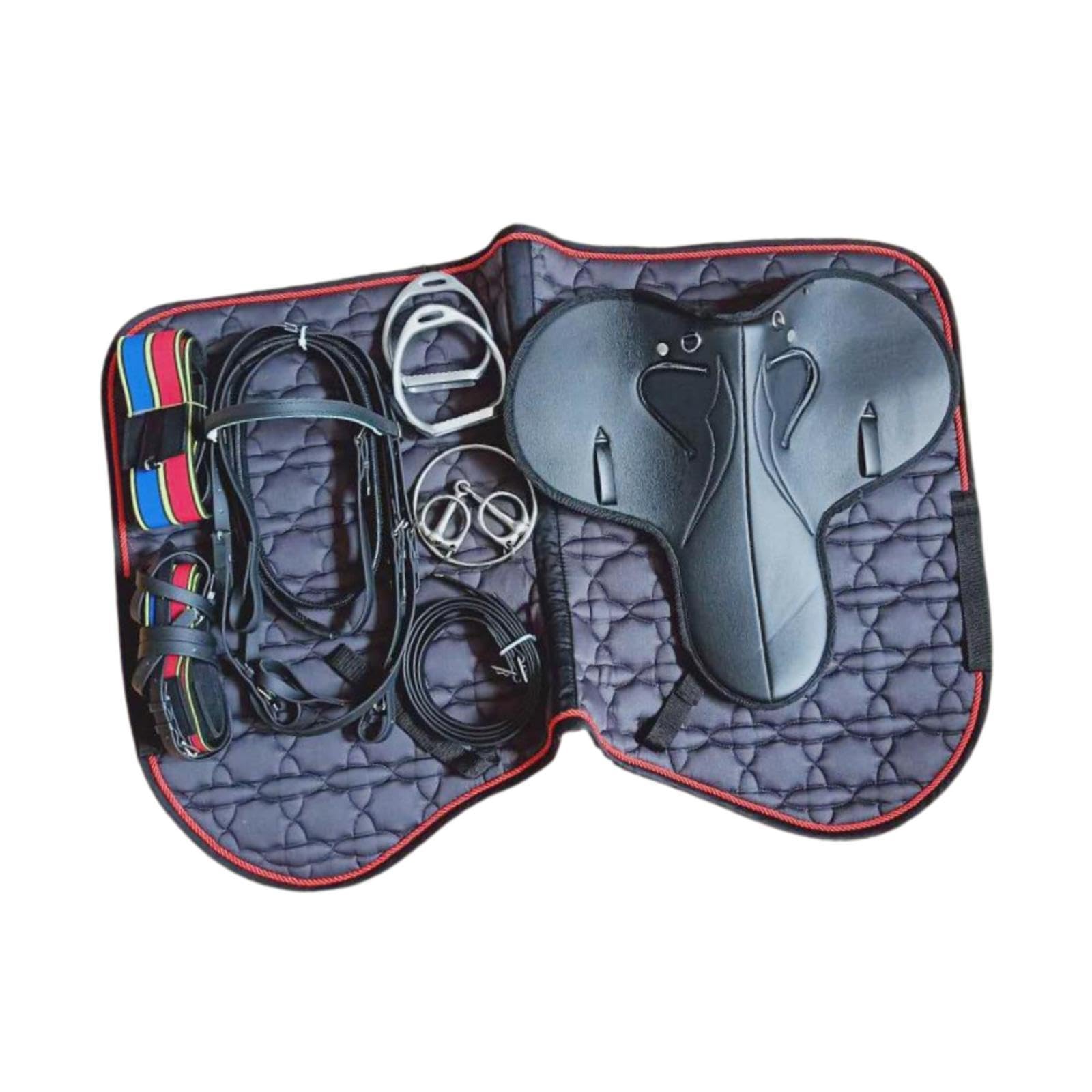 Premium Horse Riding Equipment Bundle – Durable Saddle, Bridle & Grooming Kit for Equestrian Training, Trail Riding & Show Jumping