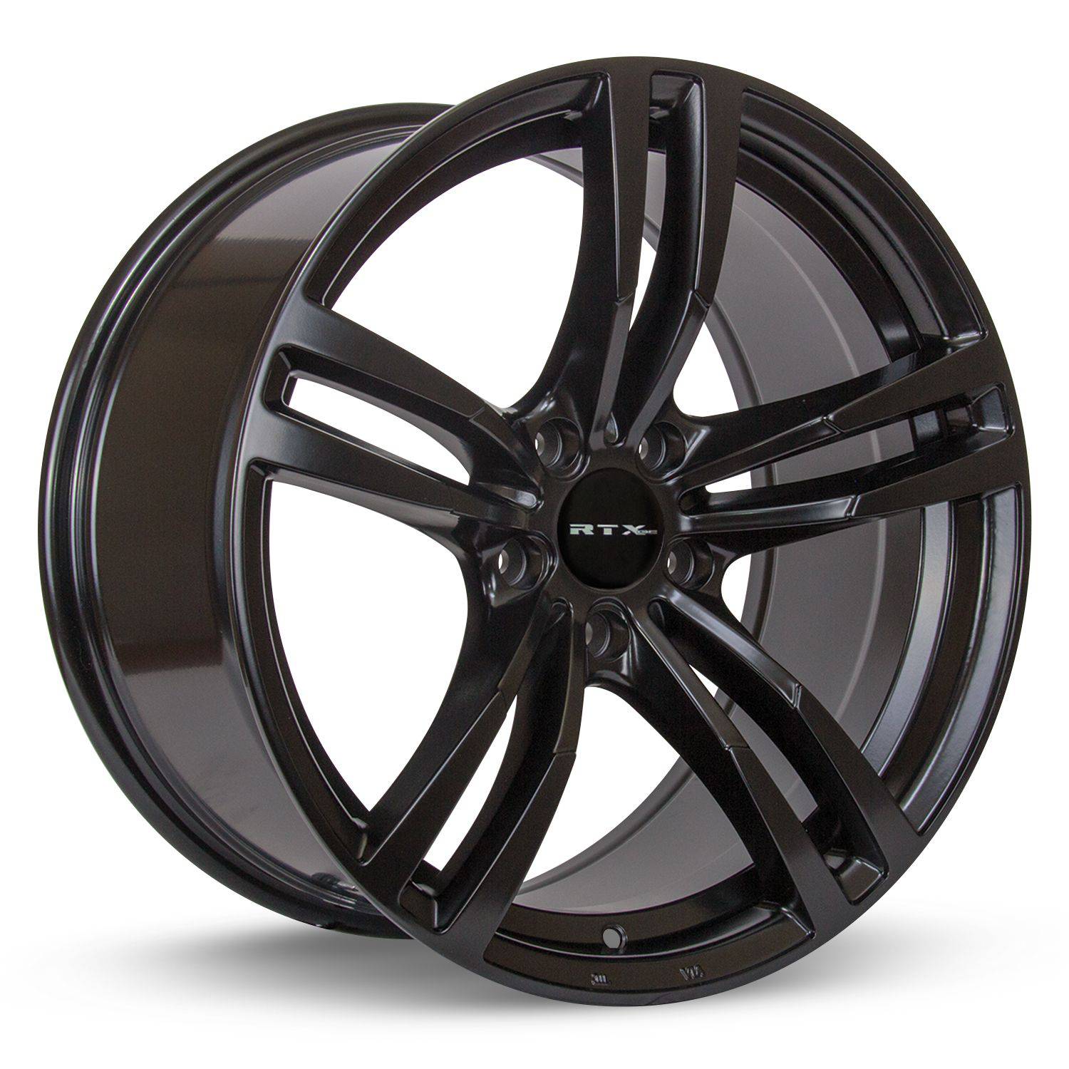 RTX 17 Alloy Wheel RTX Graz 17x8 5x120 +35mm Offset 72.6mm Hub Bore Matte Black - Perfect for BMW, Chevy, Cadillac & Custom Car Upgrades