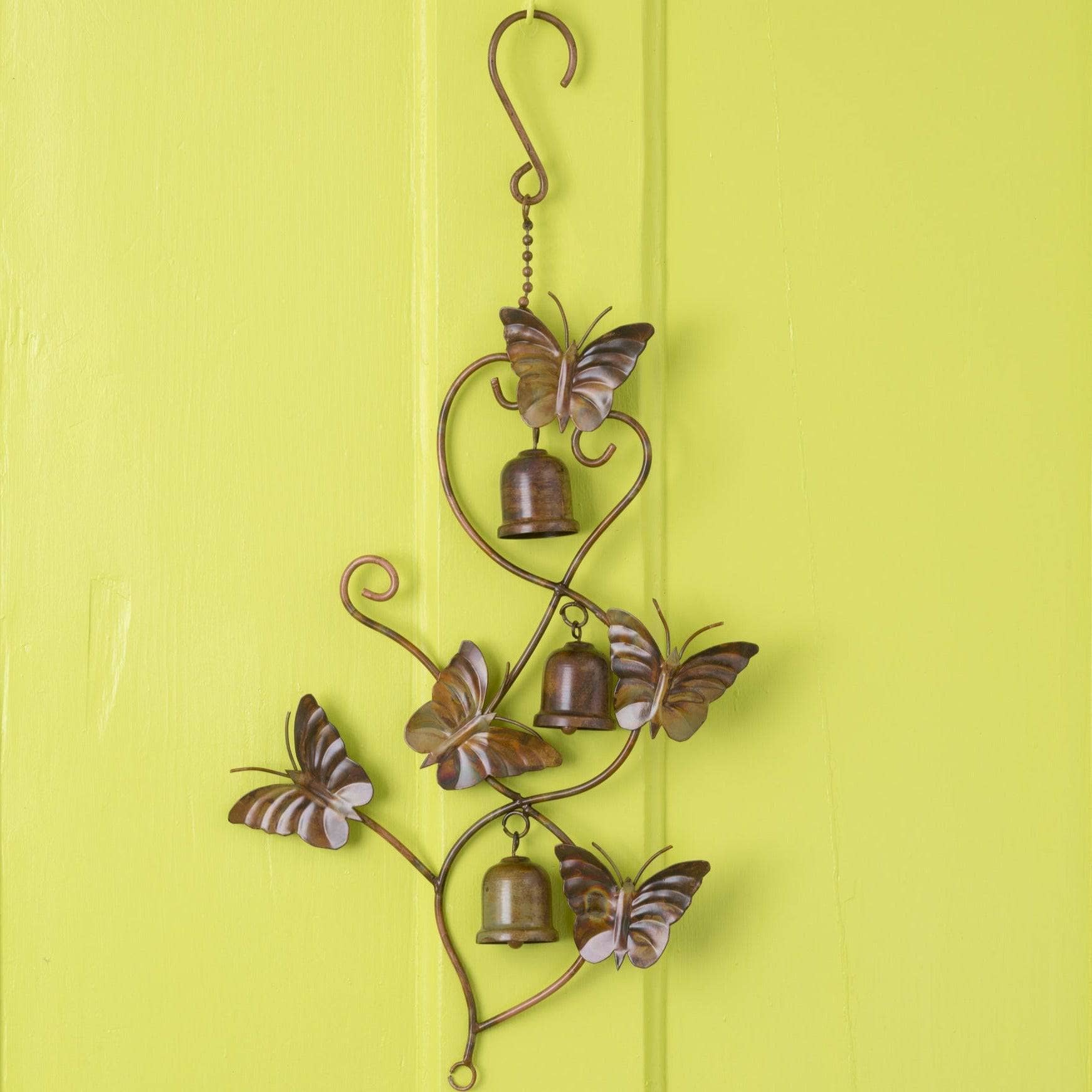 Handmade Scrolls and Butterflies Hanging Ornament - Elegant Home Decor for Living Room, Bedroom, Nursery & Wedding Party Decorations