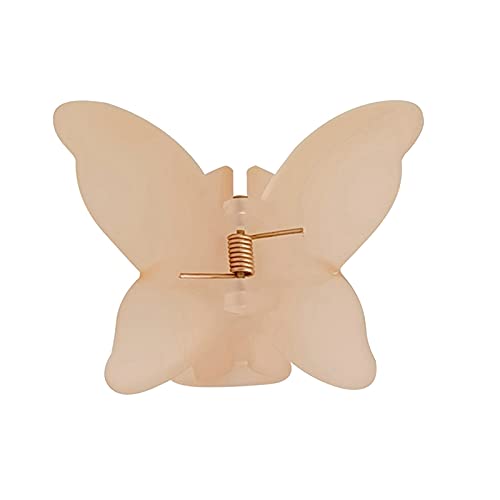 SalLady Matte Hair Claw Clips 6PCS - Non-Slip Butterfly Hair Clips for Women & Girls, Strong Hold Hair Accessories for Ponytail, Bun & Updo Hairstyles