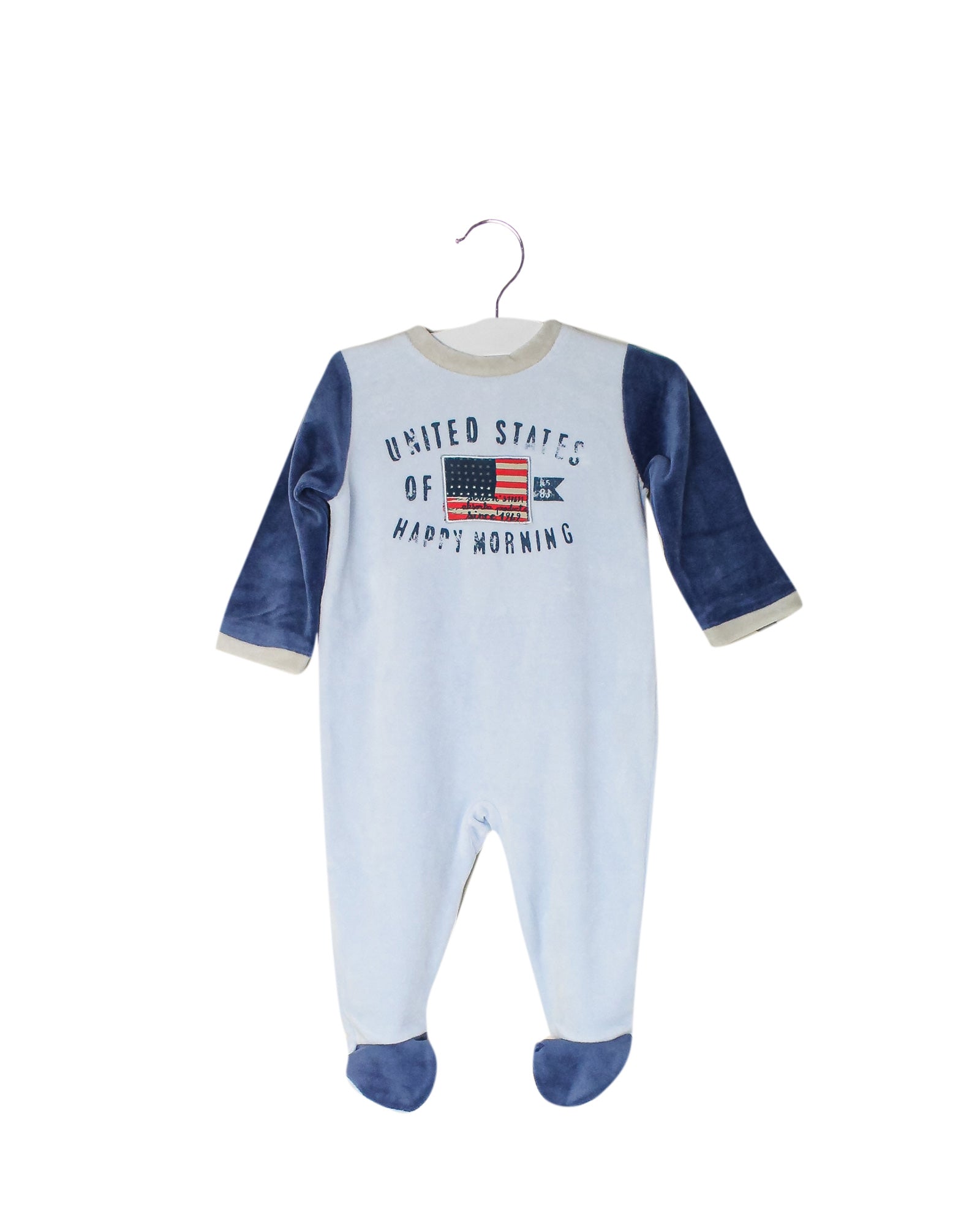 Absorba Baby Jumpsuit for Boys & Girls - Soft Cotton Romper with Snap Buttons, 6 Months (6M) - Perfect for Playtime, Daycare & Comfortable Everyday Wear