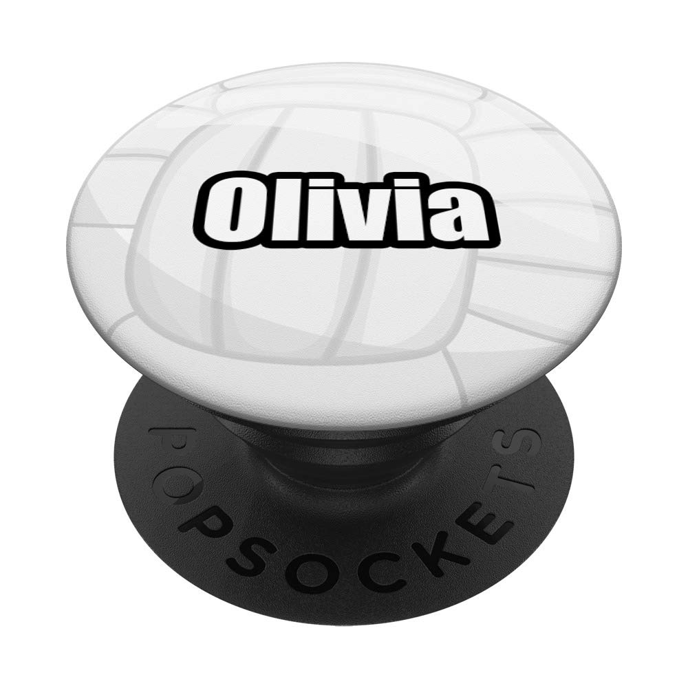 Olivia - Custom Volleyball Player Phone Stand Holder for iPhone & Android - Perfect Gift for Athletes & Sports Fans