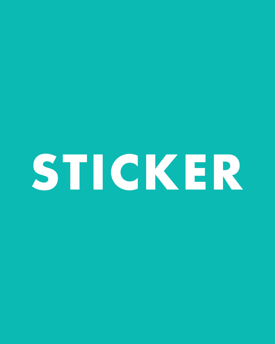 Premium Single Sticker - High-Quality Vinyl Decal for Laptops, Water Bottles & DIY Crafts - Perfect for Personalization and Home Decor