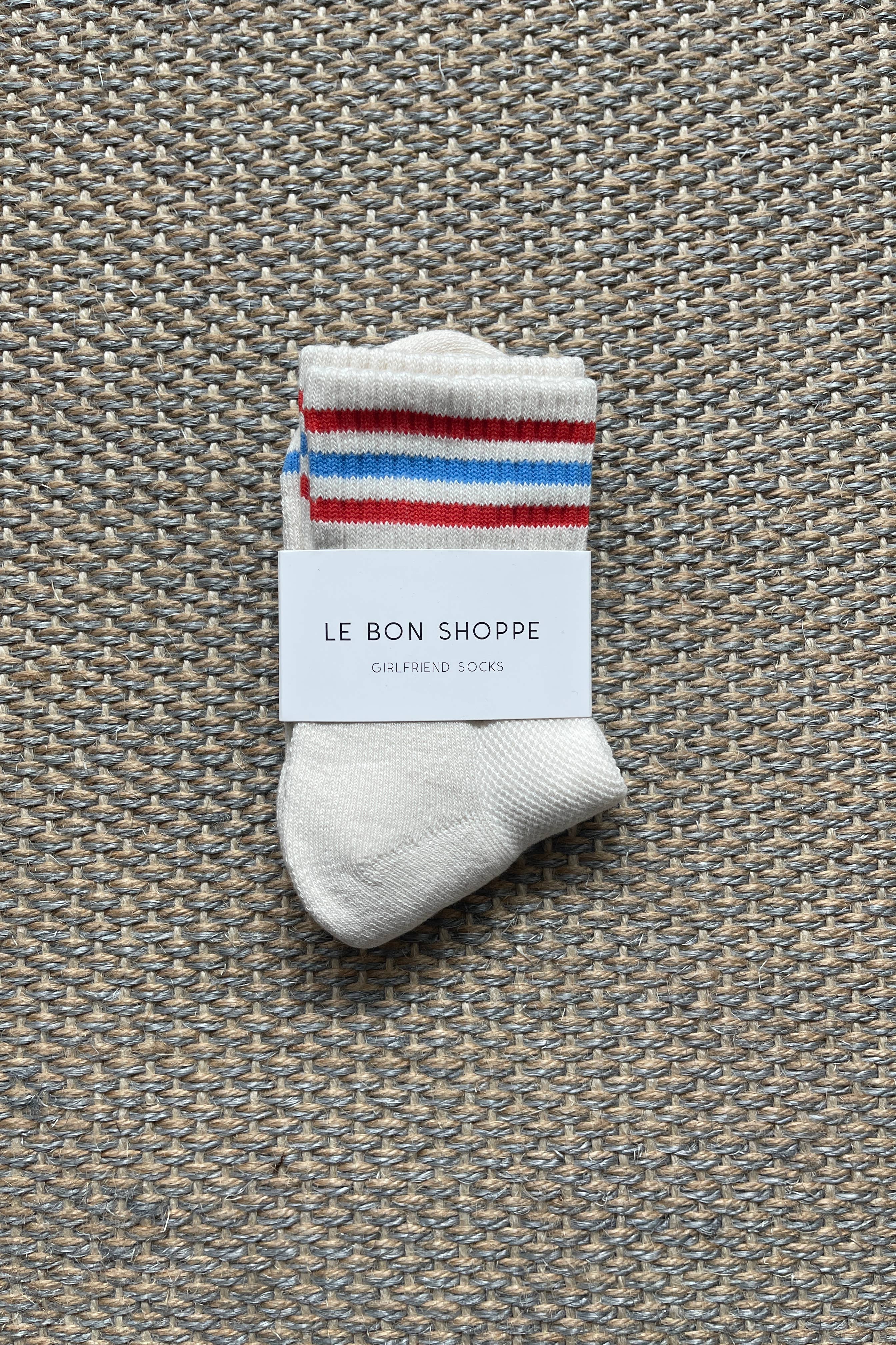 Girlfriend Socks | Iris Pattern Cozy Couple Socks for Women - Perfect Gift for Her, Valentine's Day, Anniversary & Everyday Wear