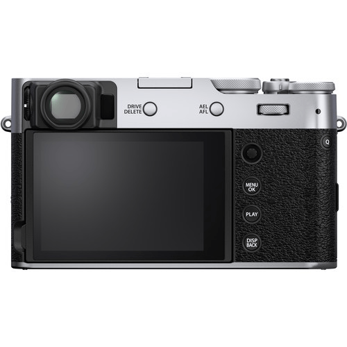 FUJIFILM X100V 26.1MP Digital Camera with 23mm F2 Lens - Silver | Compact Mirrorless Camera for Street Photography, Travel & Vlogging | 4K Video & Advanced Hybrid Viewfinder