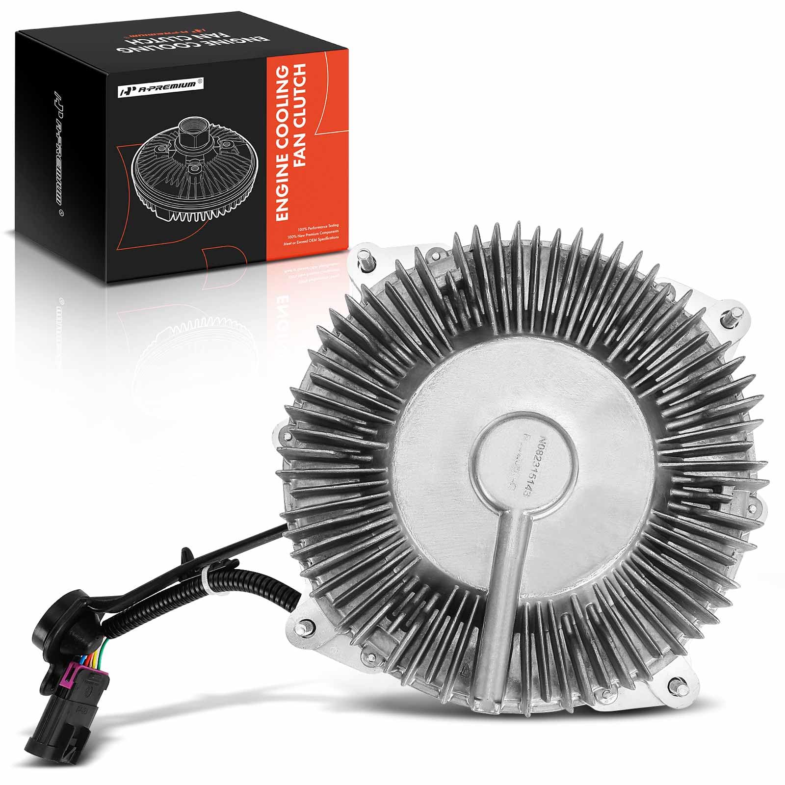 Premium Electronic Radiator Cooling Fan Clutch for 2015-2016 Chevrolet Silverado 2500 HD/3500 HD & GMC Sierra 2500 HD/3500 HD, 6.6L V8, Replaces OEM# 23134137 - Heavy-Duty Cooling Solution for Towing & Off-Road Adventures