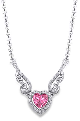 white-gold-plated-silver : Tourmaline