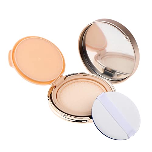 Siah Portable Air Cushion Puff Box - Compact BB Cream & Powder Container with Air Cushion Sponge - Perfect for Travel, Makeup Touch-Ups & On-The-Go Beauty