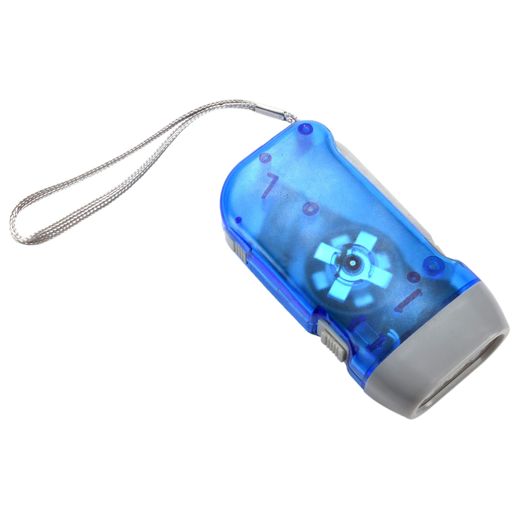 Hand Crank LED Flashlight - Emergency Dynamo Power LED Torch Light for Camping, Hiking, and Home Power Outages