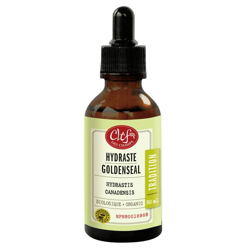 Clef des Champs Goldenseal Extract 50ml - Organic Herbal Supplement for Immune Support & Wellness - Perfect for Daily Health Routine & Natural Remedies