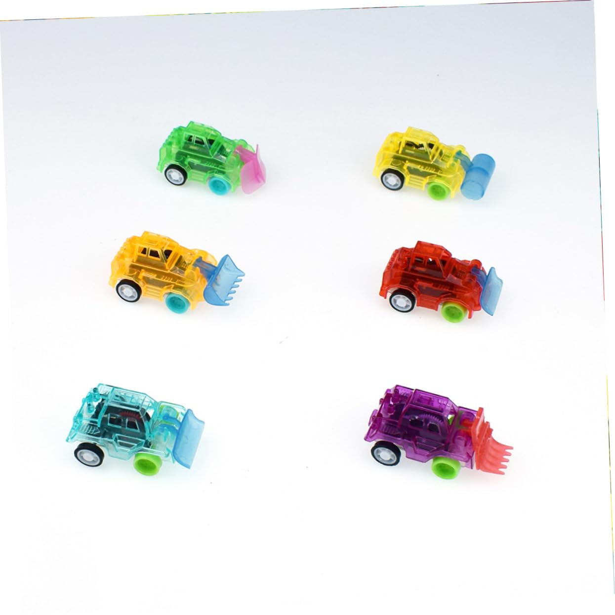 iBasenice 24-Piece Construction Vehicle Toy Set - Mini Car Models with Inertia Power for Kids, Boys & Girls - Perfect for Pretend Play, Birthday Gifts & Early Learning Development
